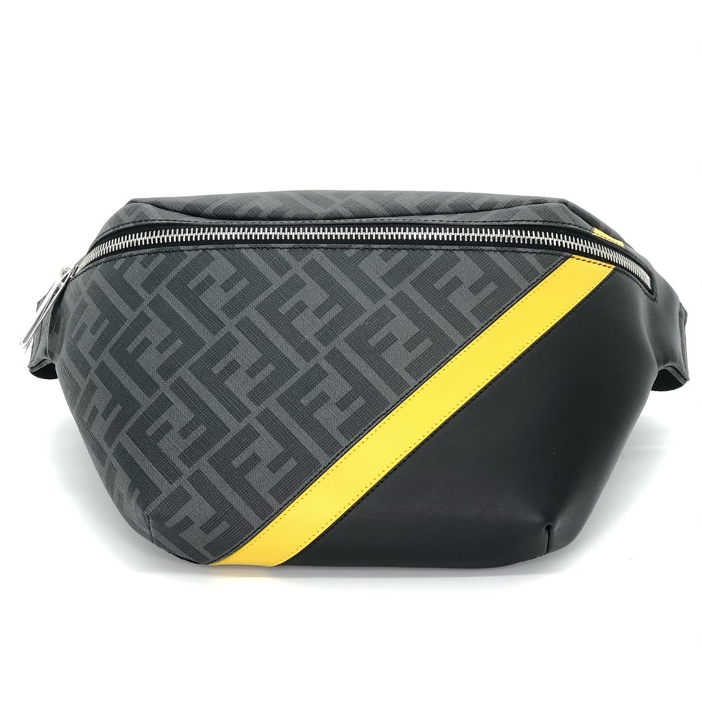 ❌SOLD❌ FENDI Gray Fabric Belt Bag